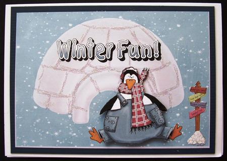 Pequin and His Igloo by Maz Kfk