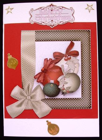 Colourful Christmas Baubles by Maz Kfk