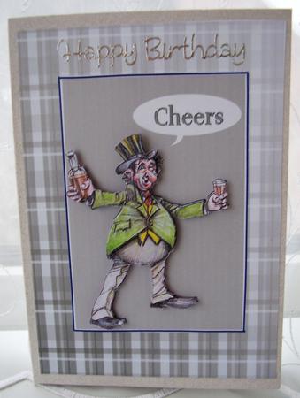 Cheers Card Front by Maz Kfk
