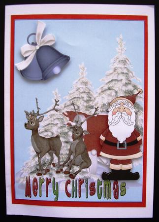Santas Reindeer Waiting for the Snow Step by Step Merry Chri by Maz Kfk