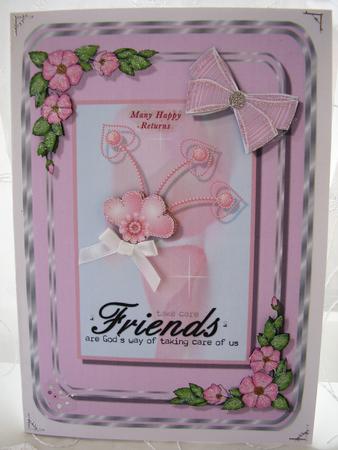 Friends Card Topper by Maz Kfk