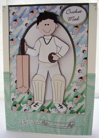 Cricket Mad Card Front by Maz Kfk