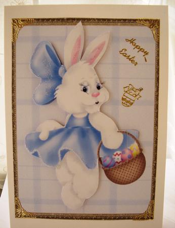 Easter Bunny Girl by Maz Kfk