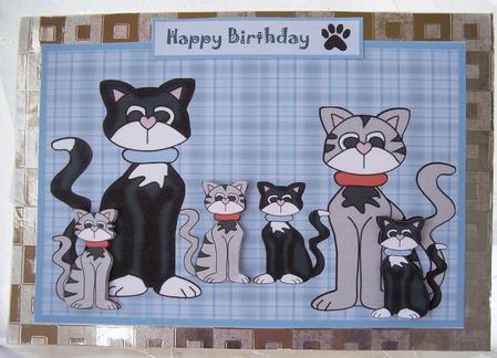 Cats & Kittens Family by Maz Kfk