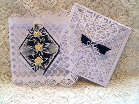 Fancy Card 5 & Box Wrap by Maz Kfk