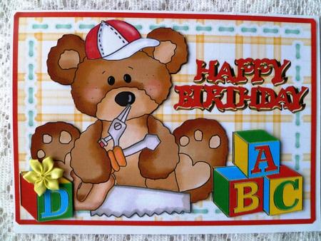 Building Blocks - Teddy with Tools 2 by Maz Kfk