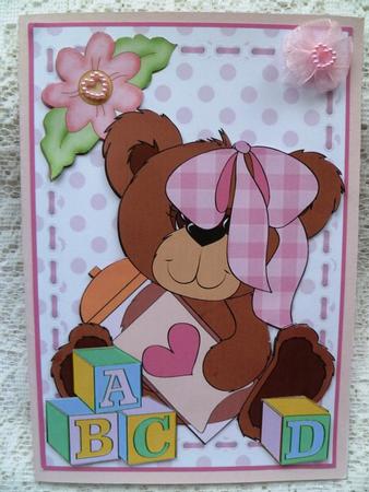 Building Blocks - Teddy Baby Girl 1 by Maz Kfk