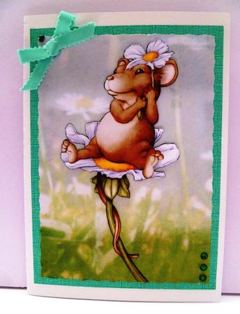 Daisy Mouse A4 by Maz Kfk