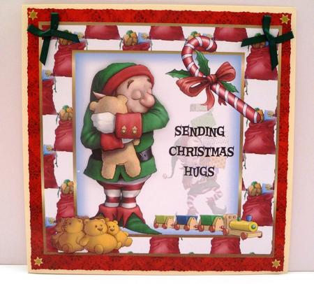 Sending Christmas Hugs by Maz Kfk