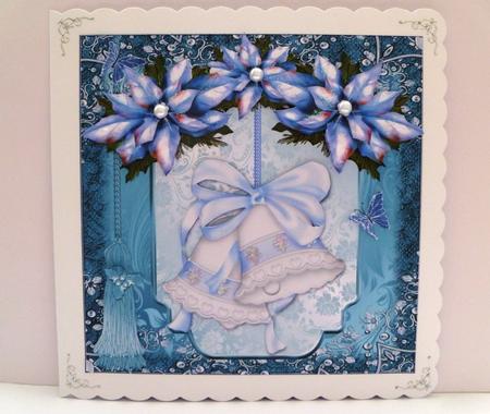 The Bells Are Ringing Out Card Front Mini Kit by Maz Kfk
