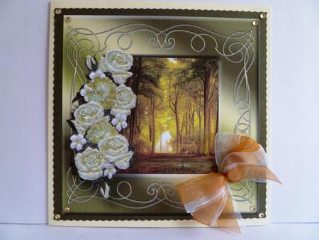 In the Forest Framed Art Mini Kit by Maz Kfk