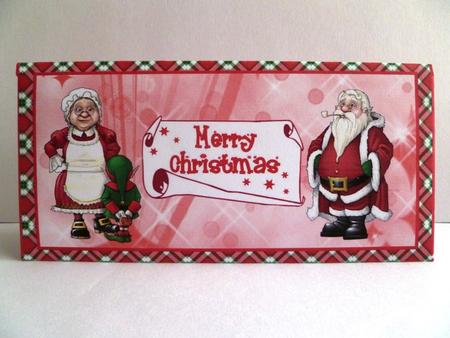 Money Wallet - Santa and Wife by Maz Kfk