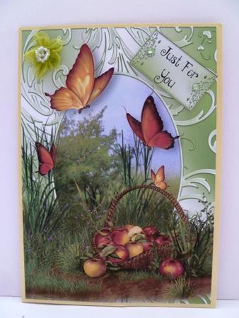Autumn Butterflies Apple Harvest by Maz Kfk