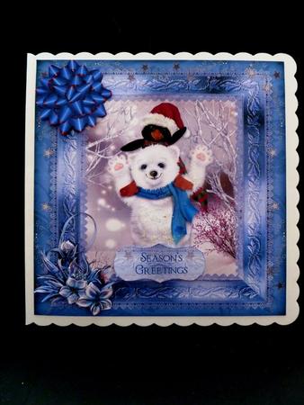 Polar Bear and Pengiun Christmas Fun Mini Kit by Maz Kfk