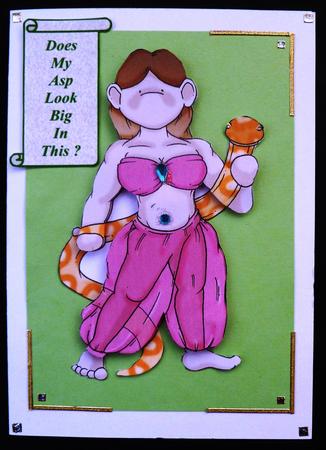 Snake Charmer Doodles Large Image by Maz Kfk