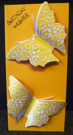 Peacock & Teardrop Butterflies & Mats by Maz Kfk