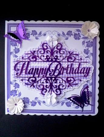 Birthday Heart Topper by Maz Kfk