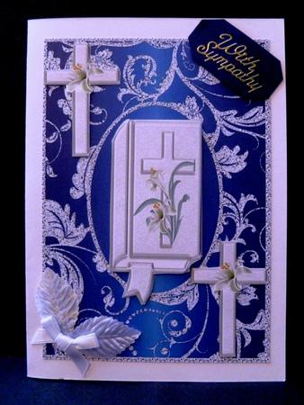 Holy Bible Sympathy Card 5 by Maz Kfk