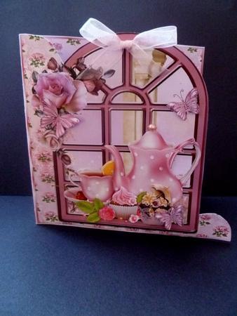Tea and Cake Over the Edge Card Kit by Maz Kfk