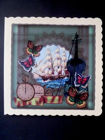 Male Card Vintage Memories by Maz Kfk