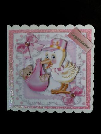 The Stork Delivers New Baby Girl by Maz Kfk