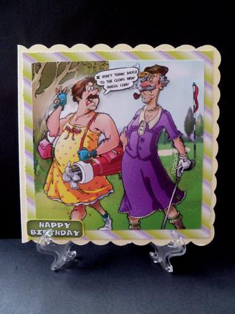 Golf Dress Code 8x8 Quick Card by Maz Kfk