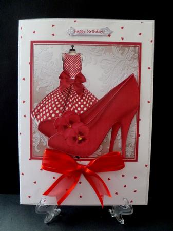 Red Dancing Shoes by Maz Kfk