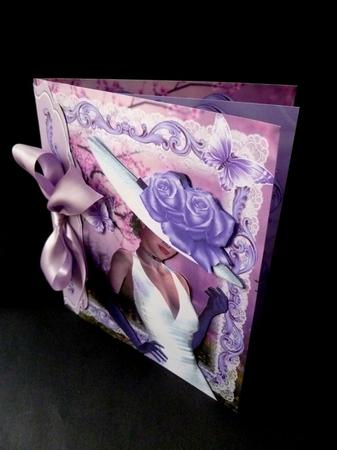 Story Book the Lilac Rose Card Kit by Maz Kfk