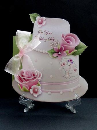 Wedding Double Cake Full Card by Maz Kfk