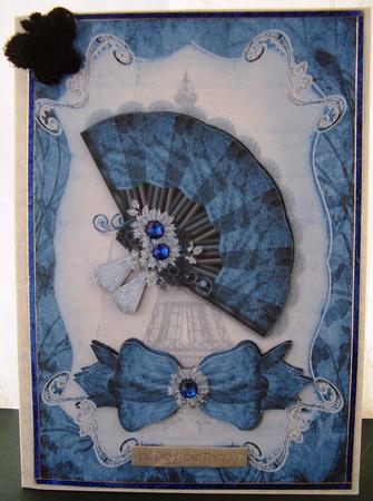 A4 Blue Parissiene by Maz Kfk