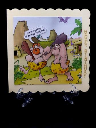 Going Clubbing 8x8 Quick Card by Maz Kfk