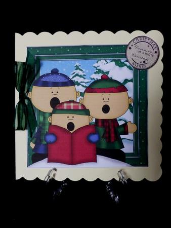Christmas Carolers by Maz Kfk