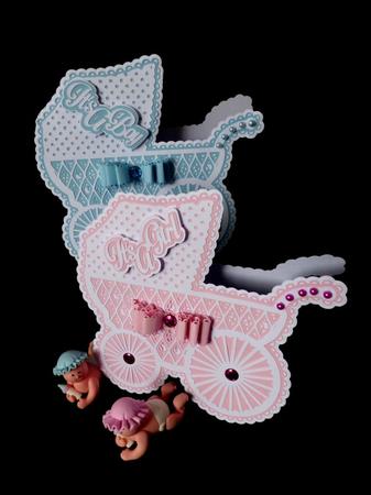 Scalloped Pram Layered Card by Maz Kfk