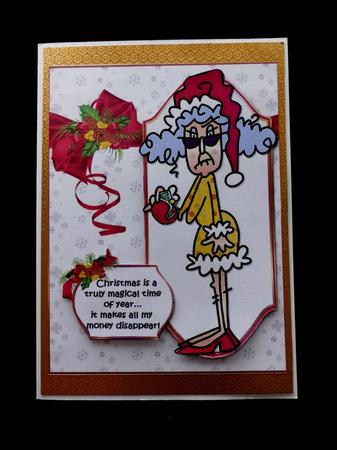 Stella and Her Magical Christmas Quick Card by Maz Kfk
