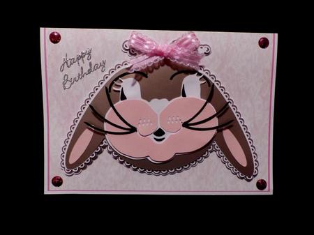 Easter Rabbit Topper by Maz Kfk