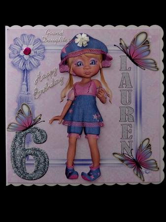 Crafty Bob's Silver Glitter Numbers by Maz Kfk
