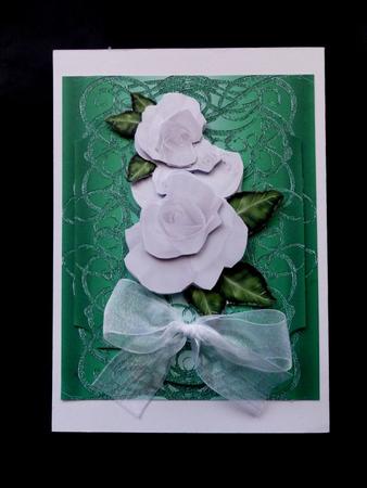 Metallic Card Base & Shaped Layer with Swirls 7 by Maz Kfk