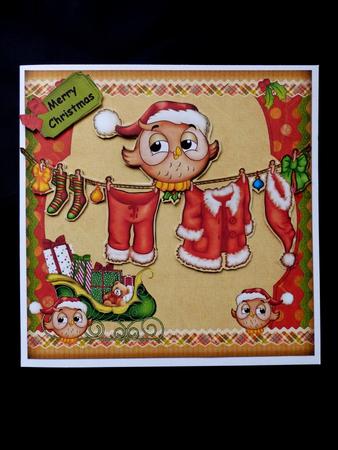 I'owl See You at Christmas Mk by Maz Kfk