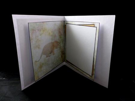 Gorgeous Tiger Male or Female Card Insert by Maz Kfk