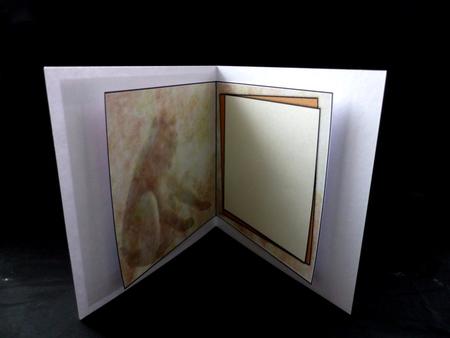 Gorgeous Monkey Male or Female Card Insert by Maz Kfk