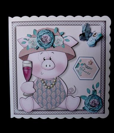 Lady Piggin' Cheers Mini Kit by Maz Kfk