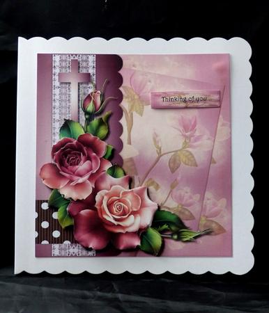 Mini Kit Sympathy Roses by Maz Kfk