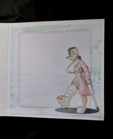 Get Well Soon Dudess Ii 8x8 Insert by Maz Kfk