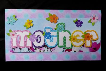 Rainbow Dotty Floral Mother Large Dl by Maz Kfk