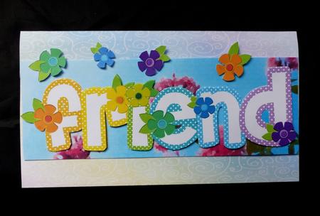 Rainbow Dotty Floral Friend Large Dl by Maz Kfk
