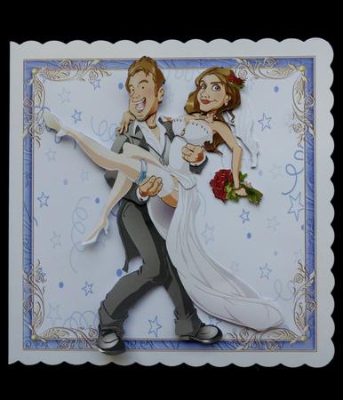 Just Married Decoupage Sheet by Maz Kfk