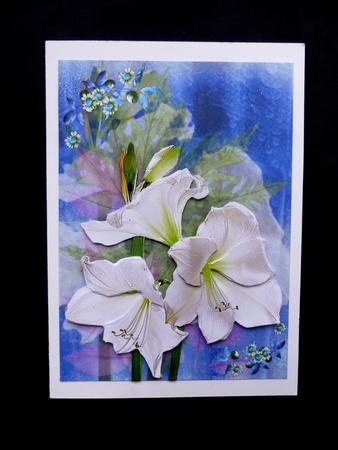 White Lilies by Maz Kfk
