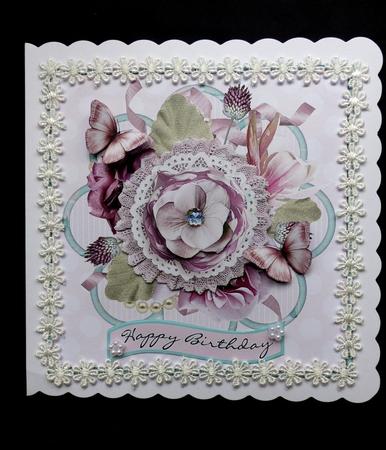 Birthday Posy Topper by Maz Kfk
