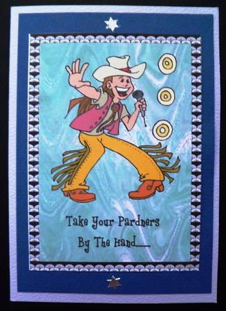Cowgirl Singing by Maz Kfk