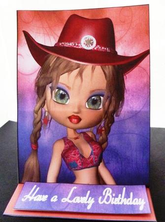 Dakota Easel Card by Maz Kfk